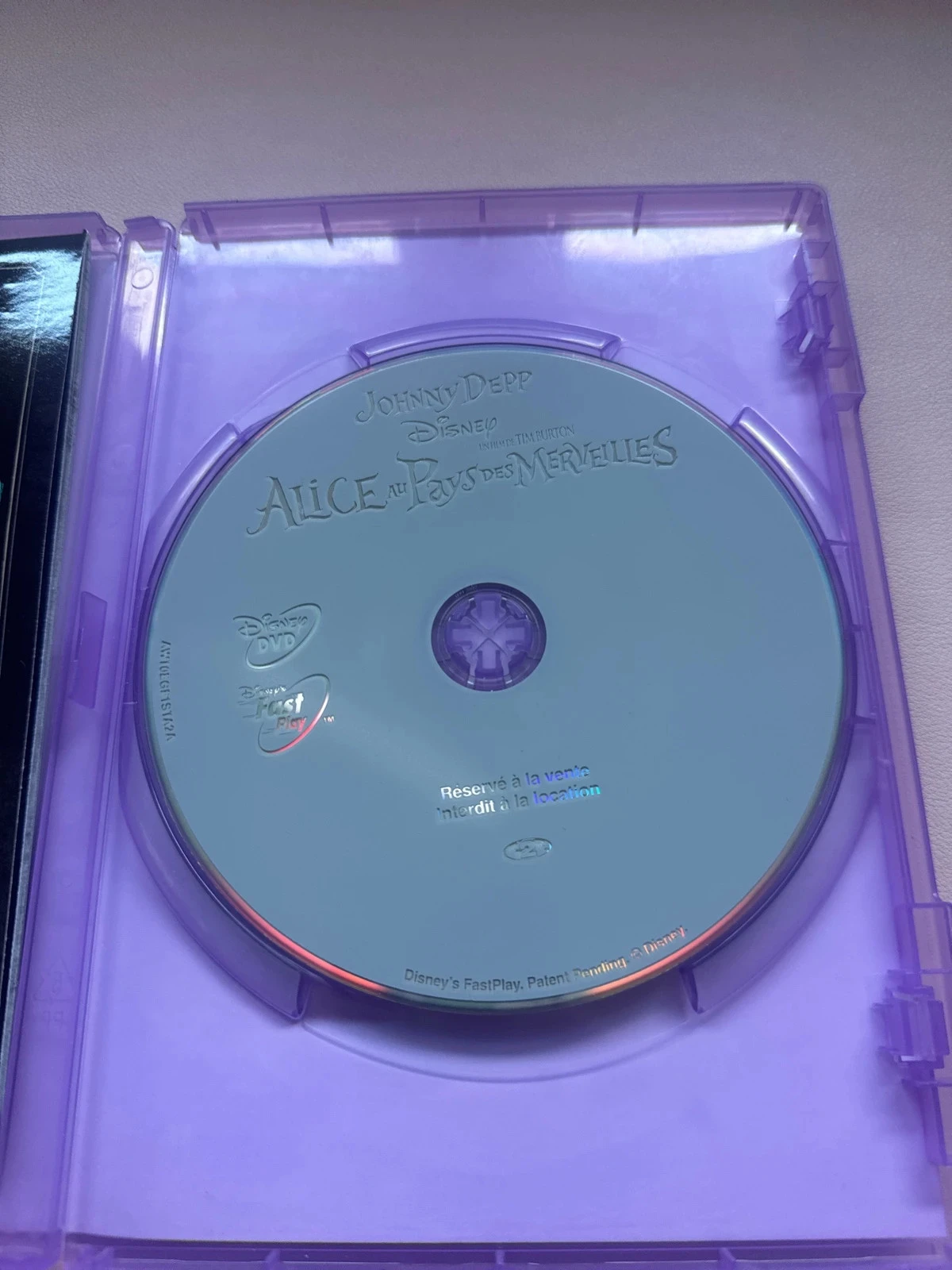 DVD Disney - Alice no País das Maravilhas (Tim Burton) + álbum de lembranças – photo 3